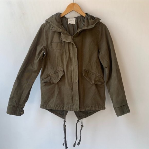 Urban Outfitters Dark Green Utility Jacket - Picture 1 of 5